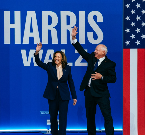 VP Kamala Harris and Gov. Tim Walz