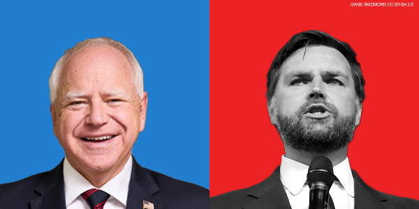 Tim Walz v. JD Vance