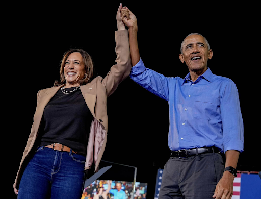 Vice President Kamala Harris and President Barack Obama