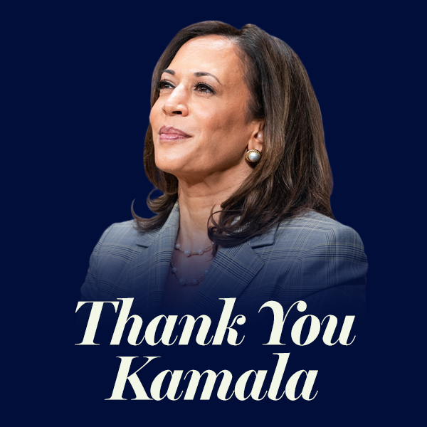 Thank you Kamala!