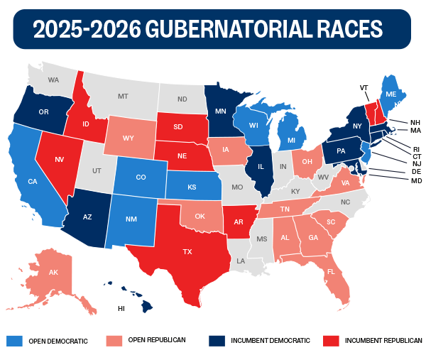 25-26 GUBERNATORIAL RACES